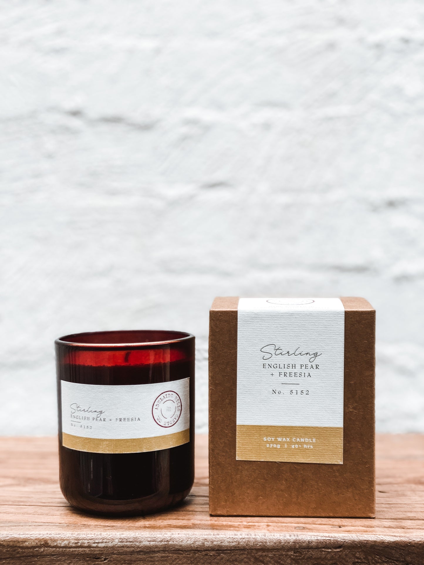 Stirling - No. 5152 | Candle | English Pear + Freesia